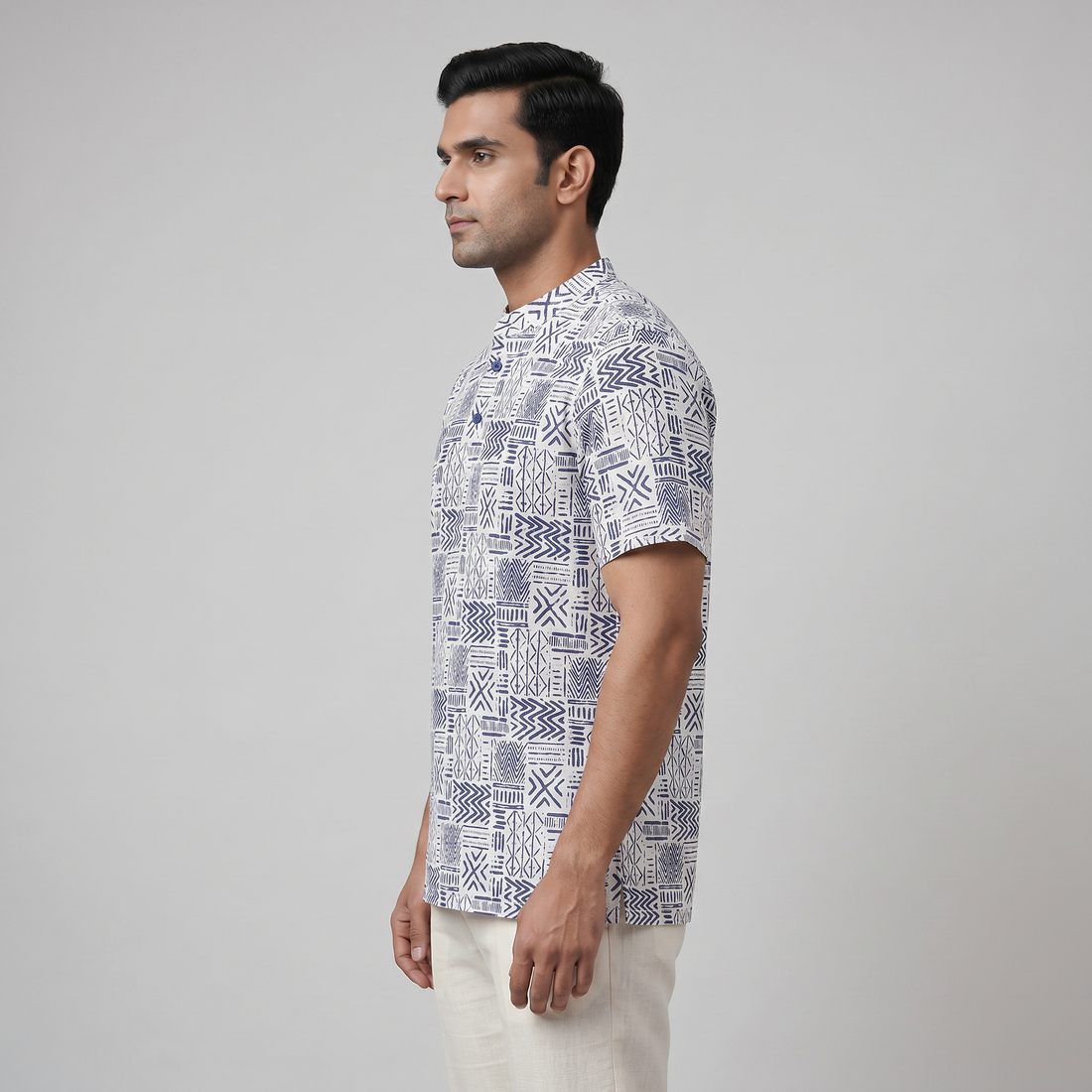 Cotton Printed Short Kurta