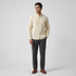 Cotton Solid Straight Shirt