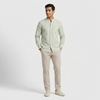Cotton Striped Straight Shirt