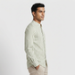 Cotton Striped Straight Shirt