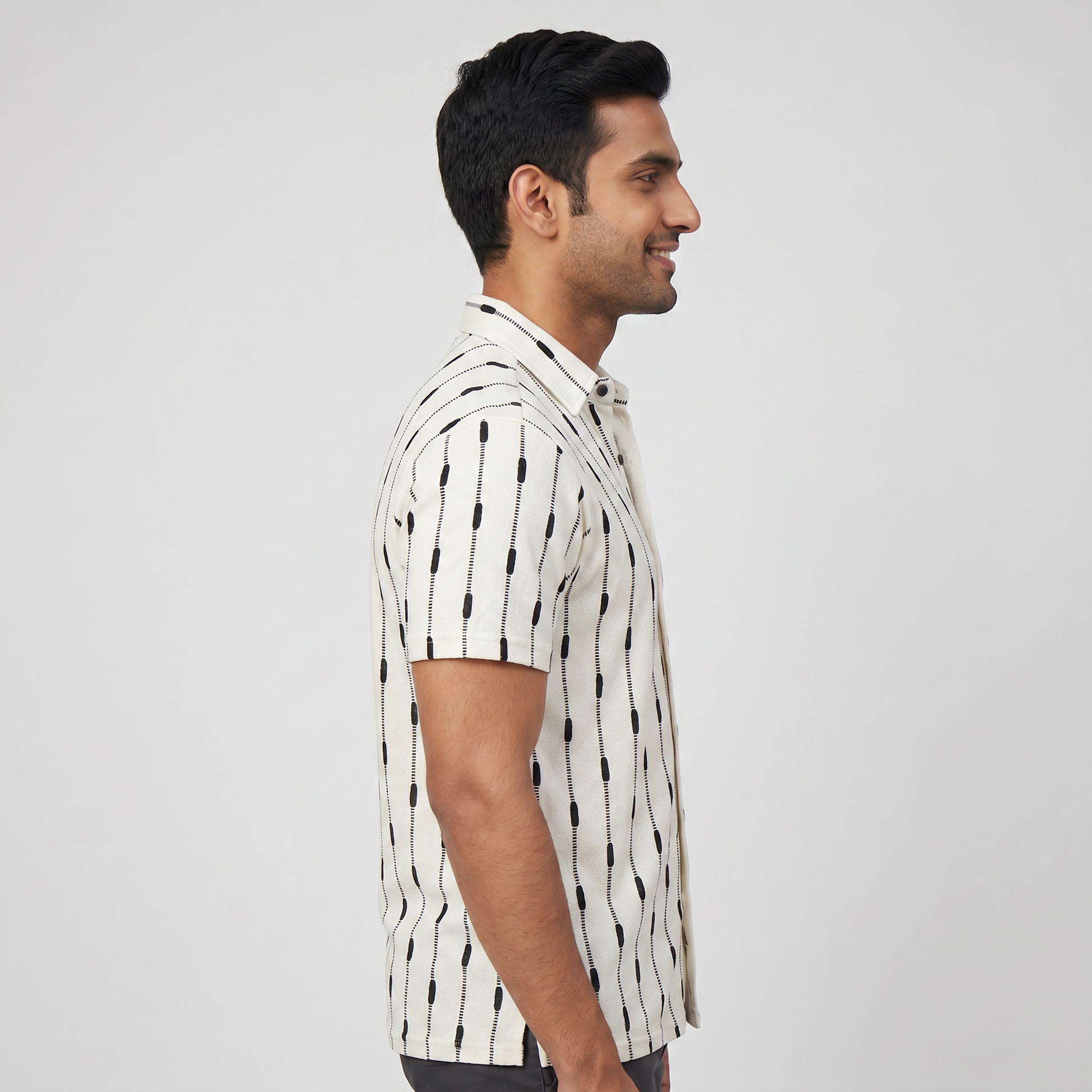 Jacquard Straight Shirt