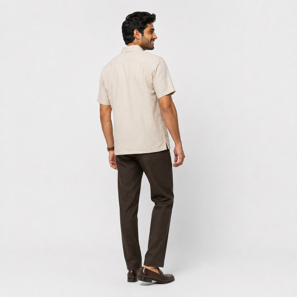 Embroidered Straight Shirt