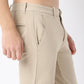 Skinny Fit Solid Mid Rise Chinos