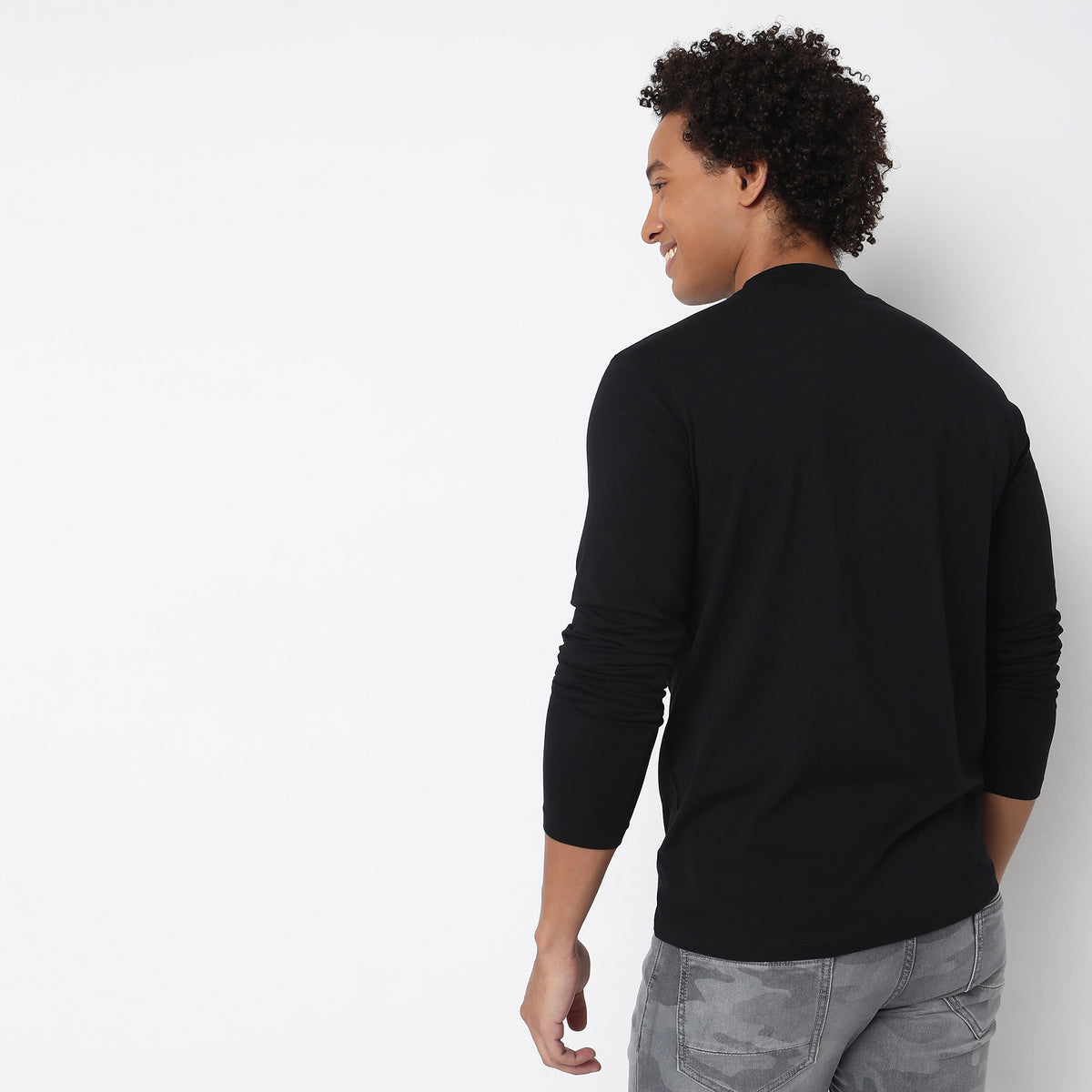 Slim Fit Solid T-Shirt
