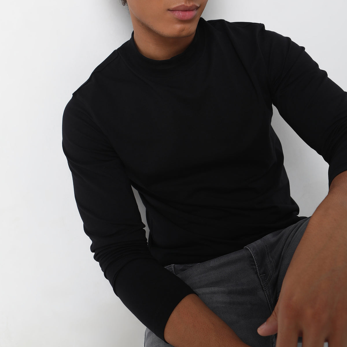 Slim Fit Solid T-Shirt