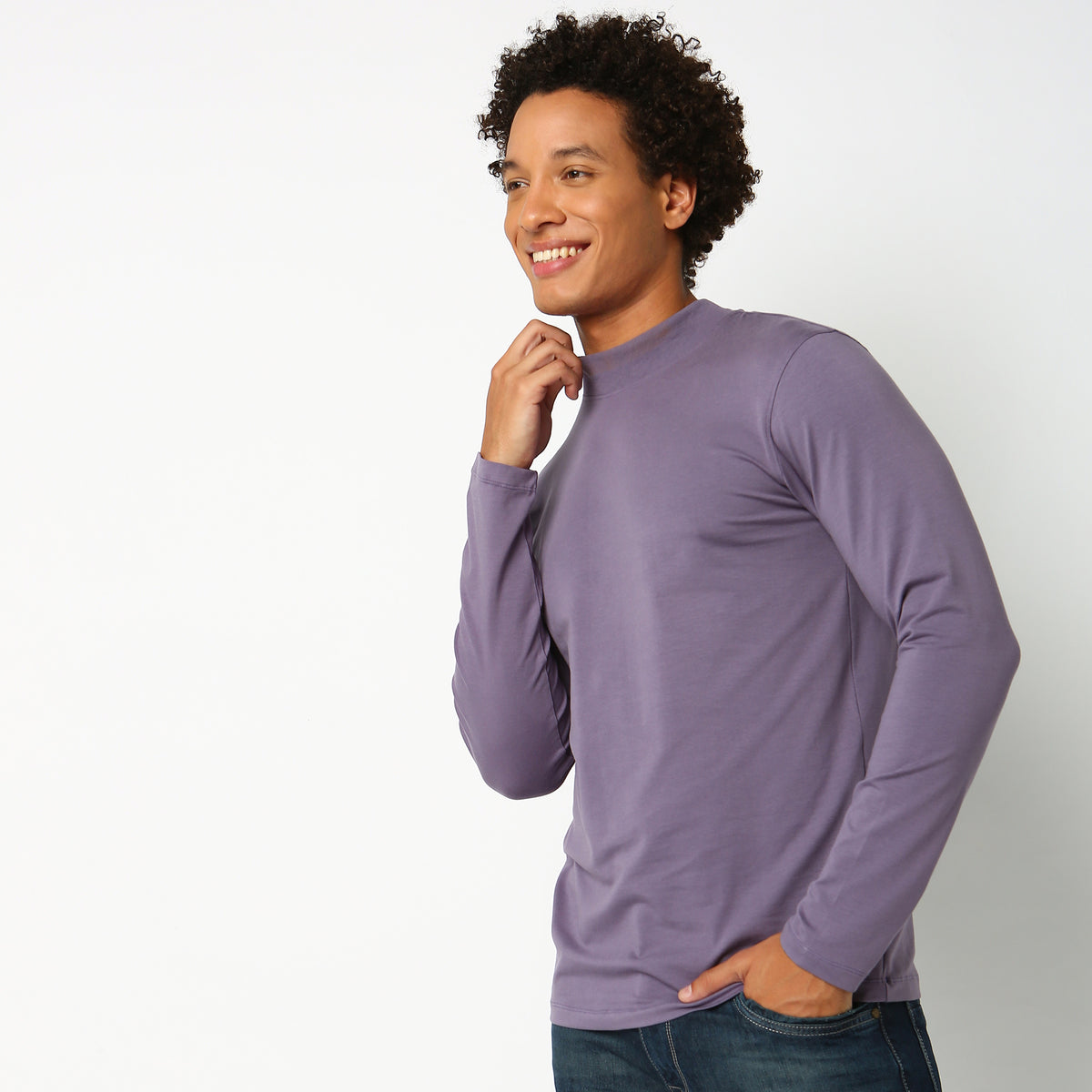 Slim Fit Solid T-Shirt