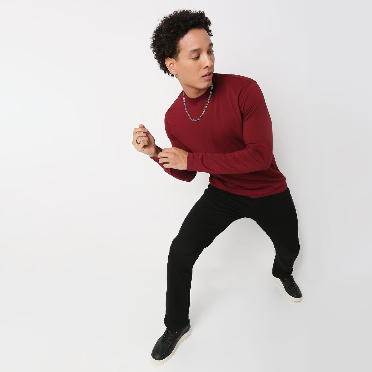 Slim Fit Solid T-Shirt