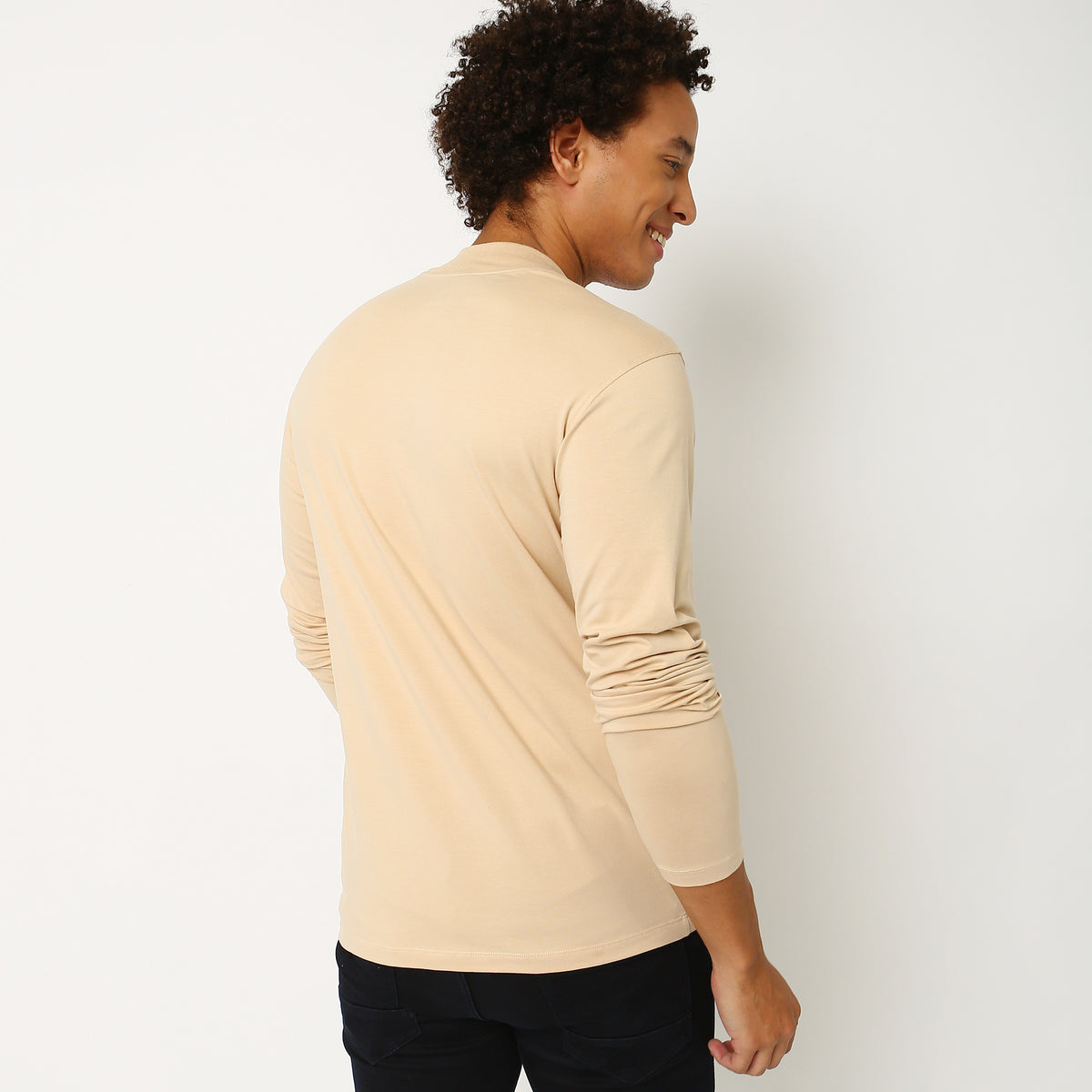 Slim Fit Solid T-Shirt