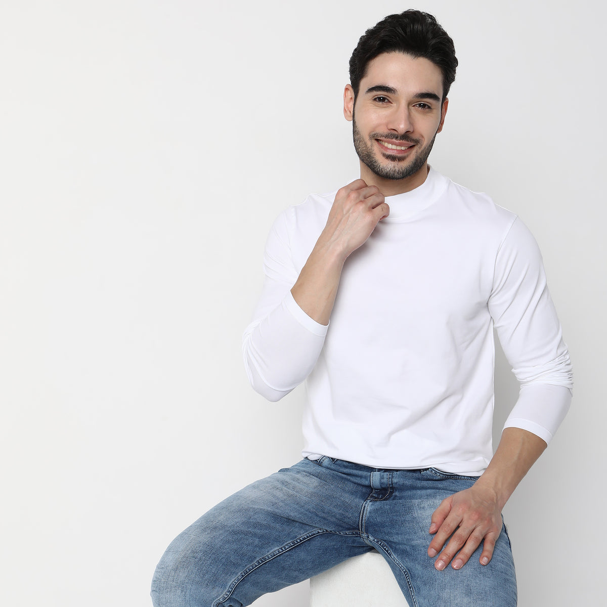 Slim Fit Solid T-Shirt