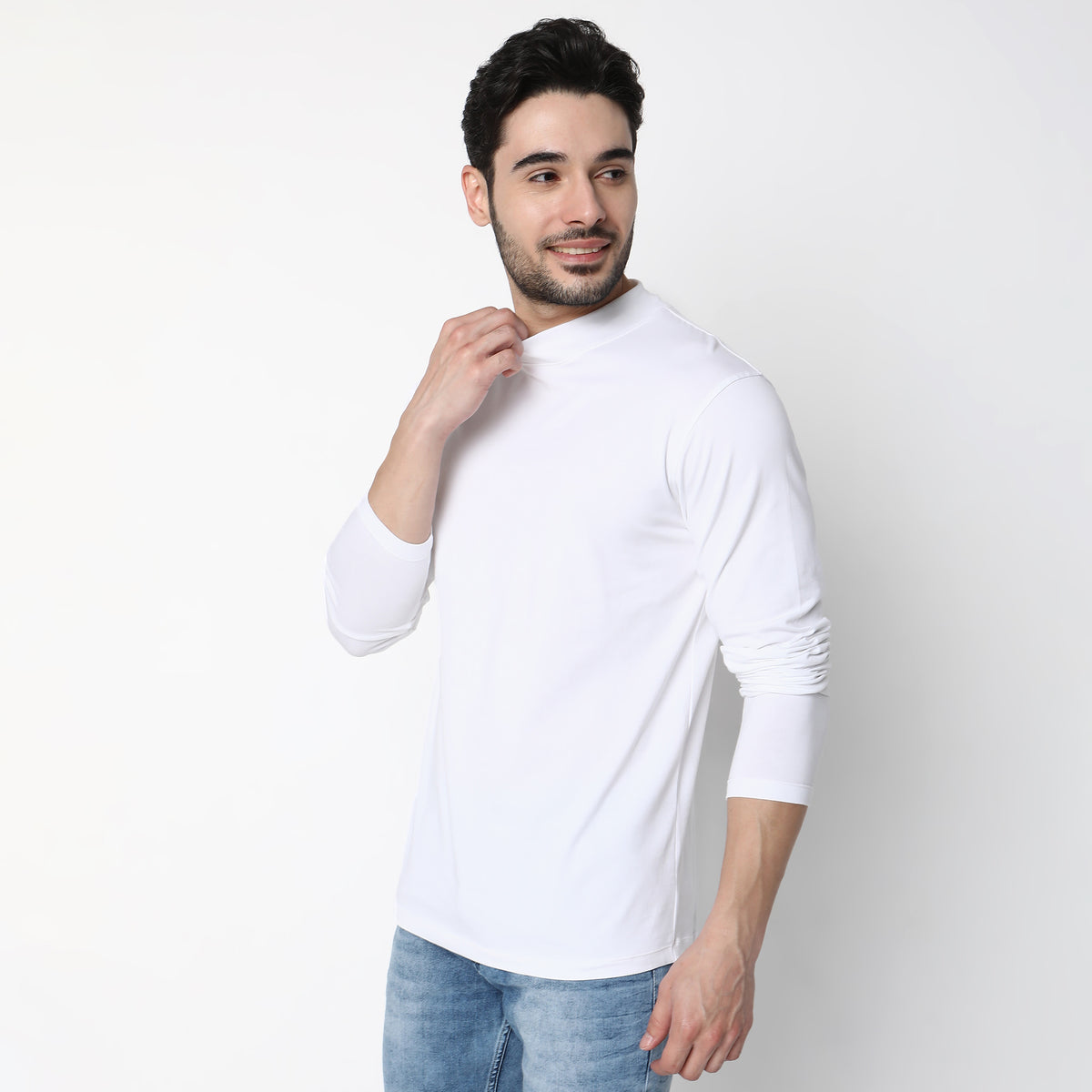 Slim Fit Solid T-Shirt