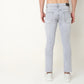 Slim Fit Solid Mid Rise Jeans