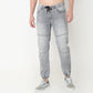Regular Fit Solid Mid Rise Jeans
