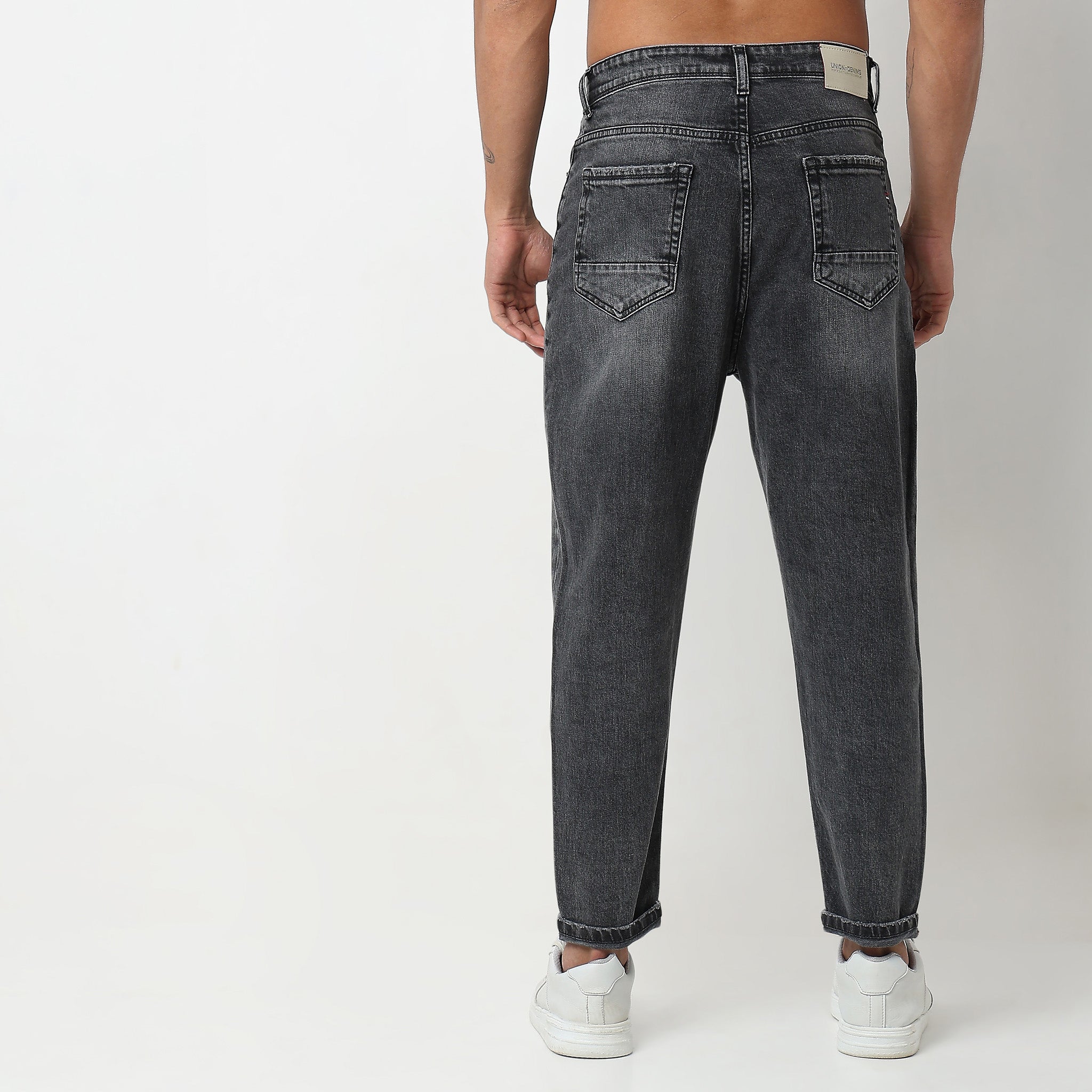 MAZZ double waist denim パンツ MAZZ DOUBLE WAIST DENIM