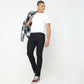 Straight Fit Solid Mid Rise Jeans
