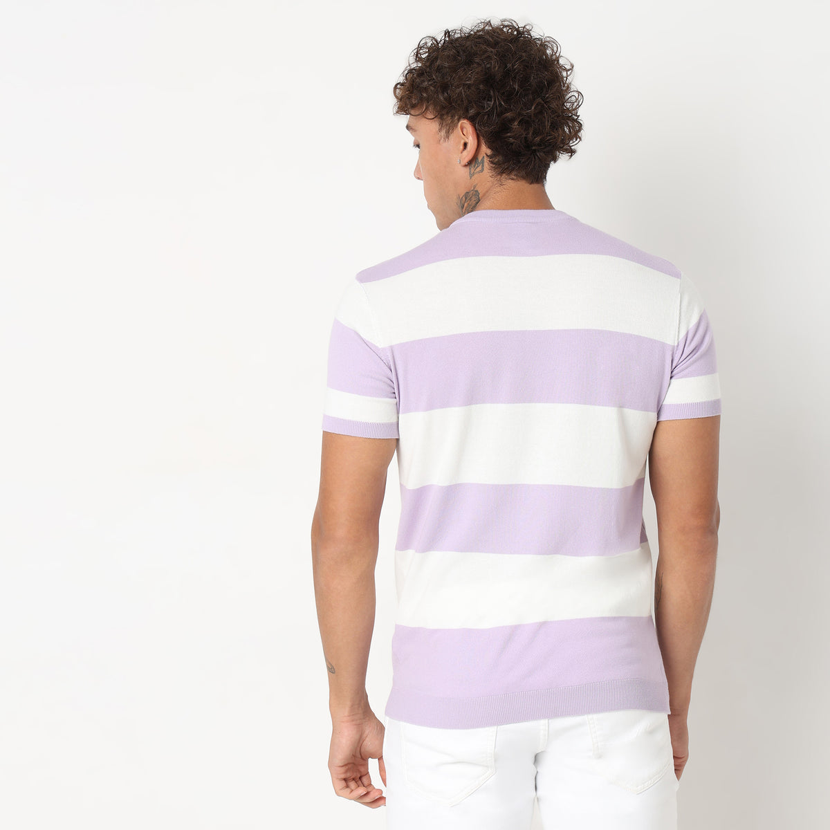 Regular Fit Striped T-Shirt