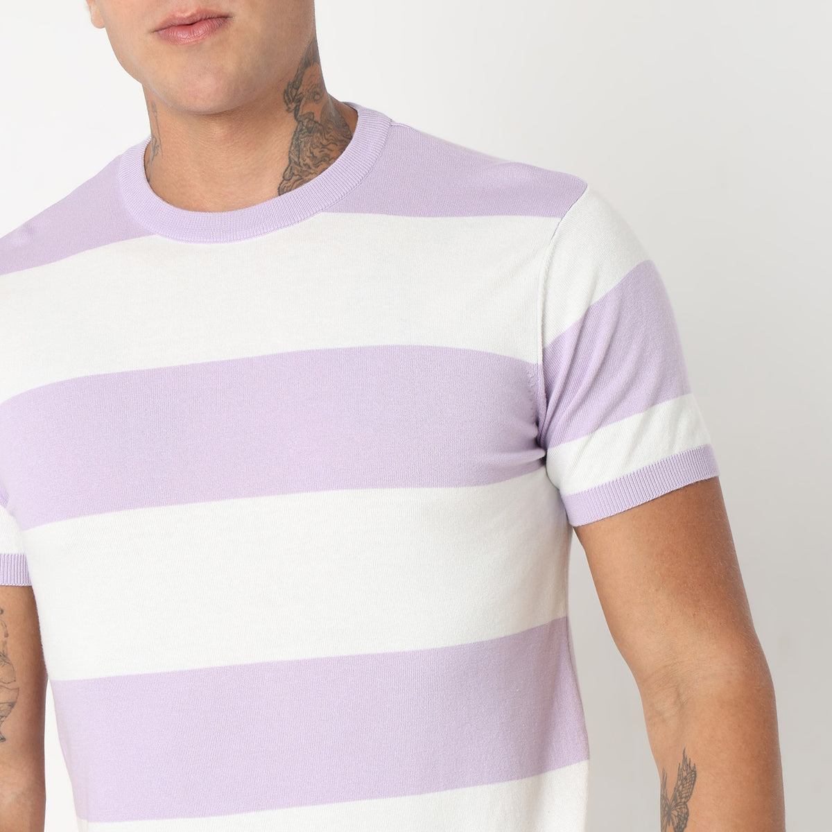 Regular Fit Striped T-Shirt