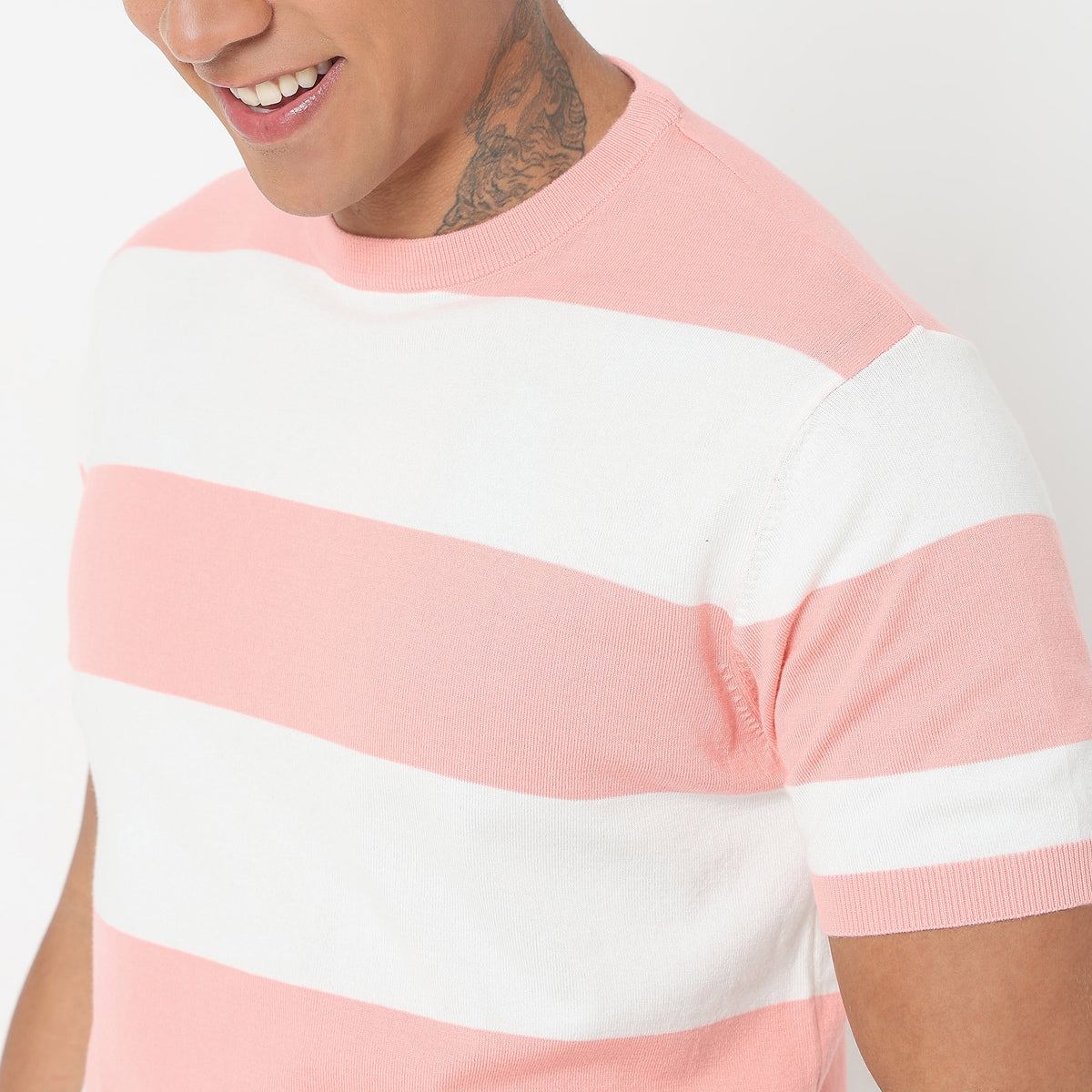 Regular Fit Striped T-Shirt