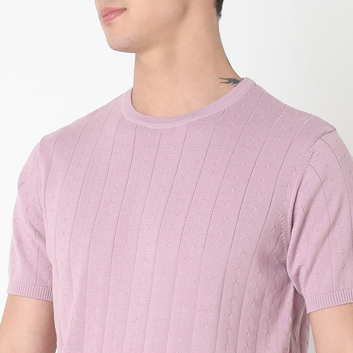 Regular Fit Structured T-Shirt