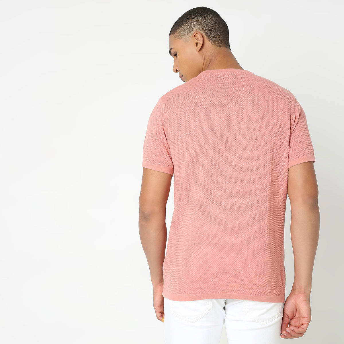 Regular Fit Structured T-Shirt