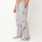 Regular Fit Solid Mid Rise Cargos