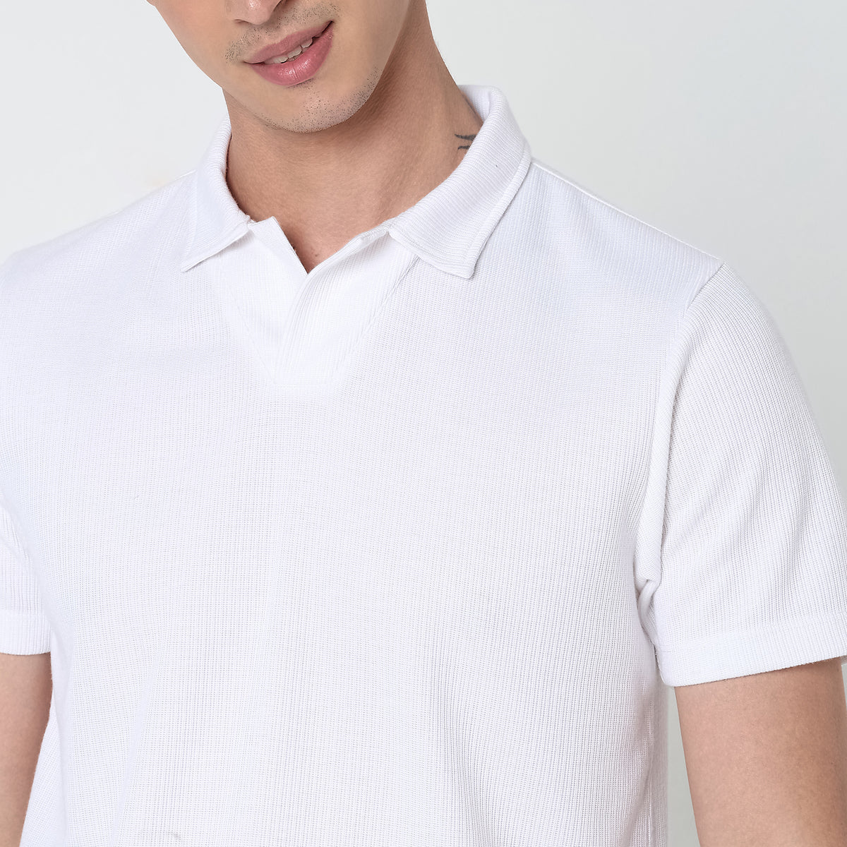 Regular Fit Structured T-Shirt