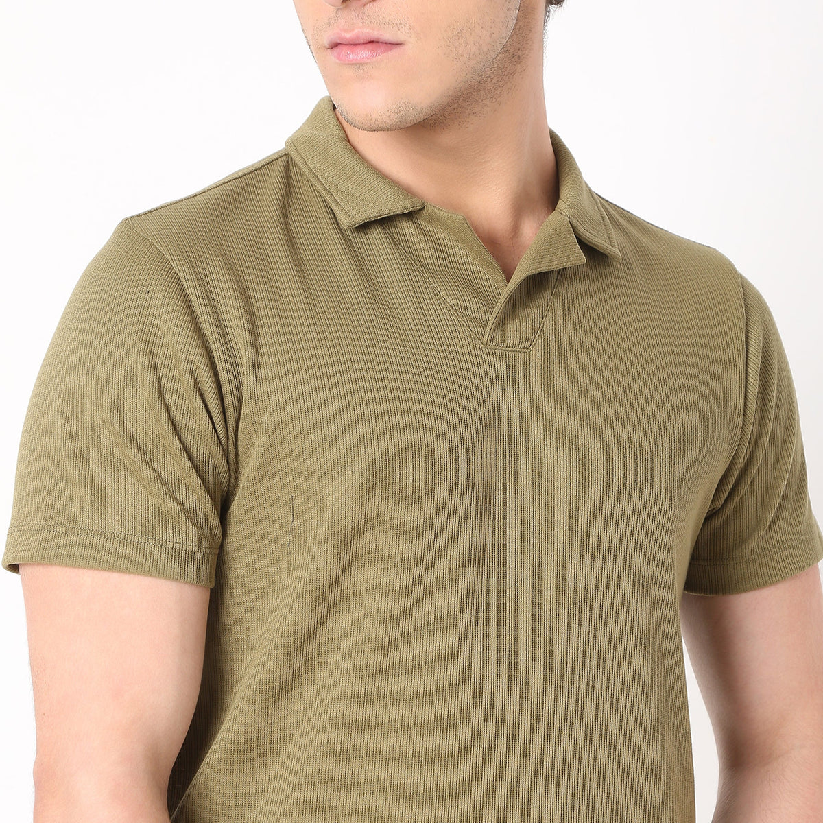 Regular Fit Structured T-Shirt