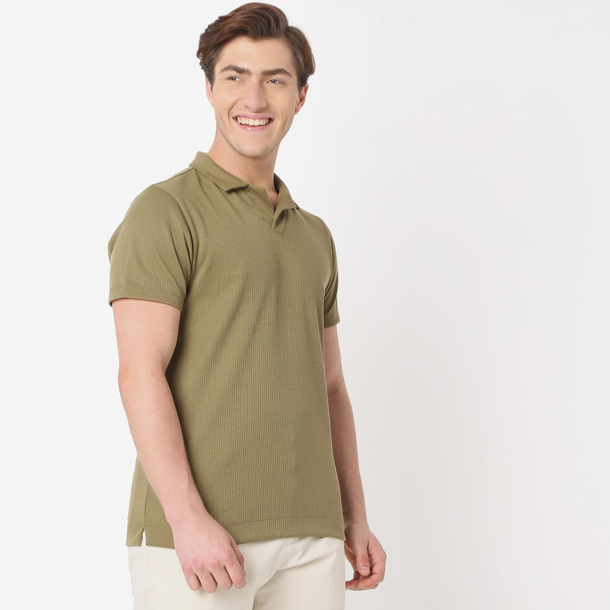 Regular Fit Structured T-Shirt