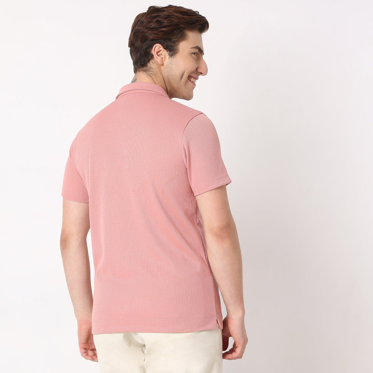 Regular Fit Structured T-Shirt