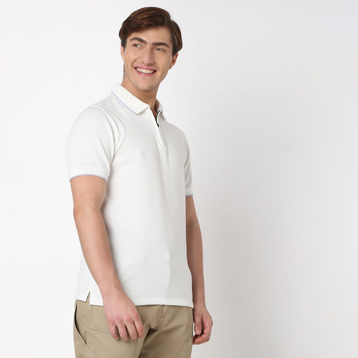 Regular Fit Structured T-Shirt