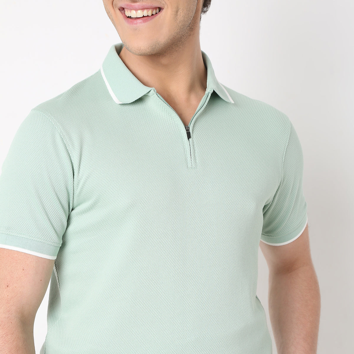 Regular Fit Structured T-Shirt