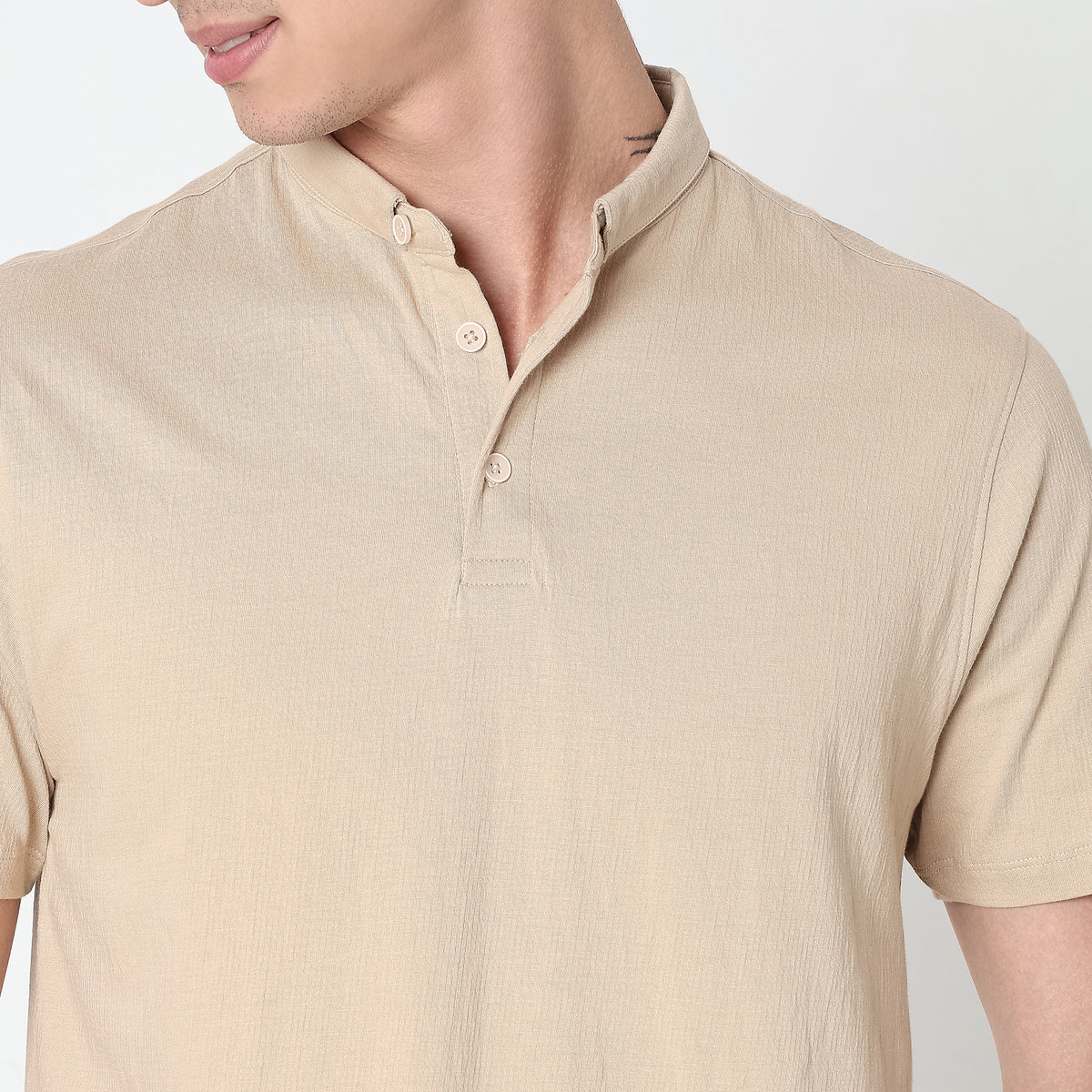 Regular Fit Structured Polo T-Shirt