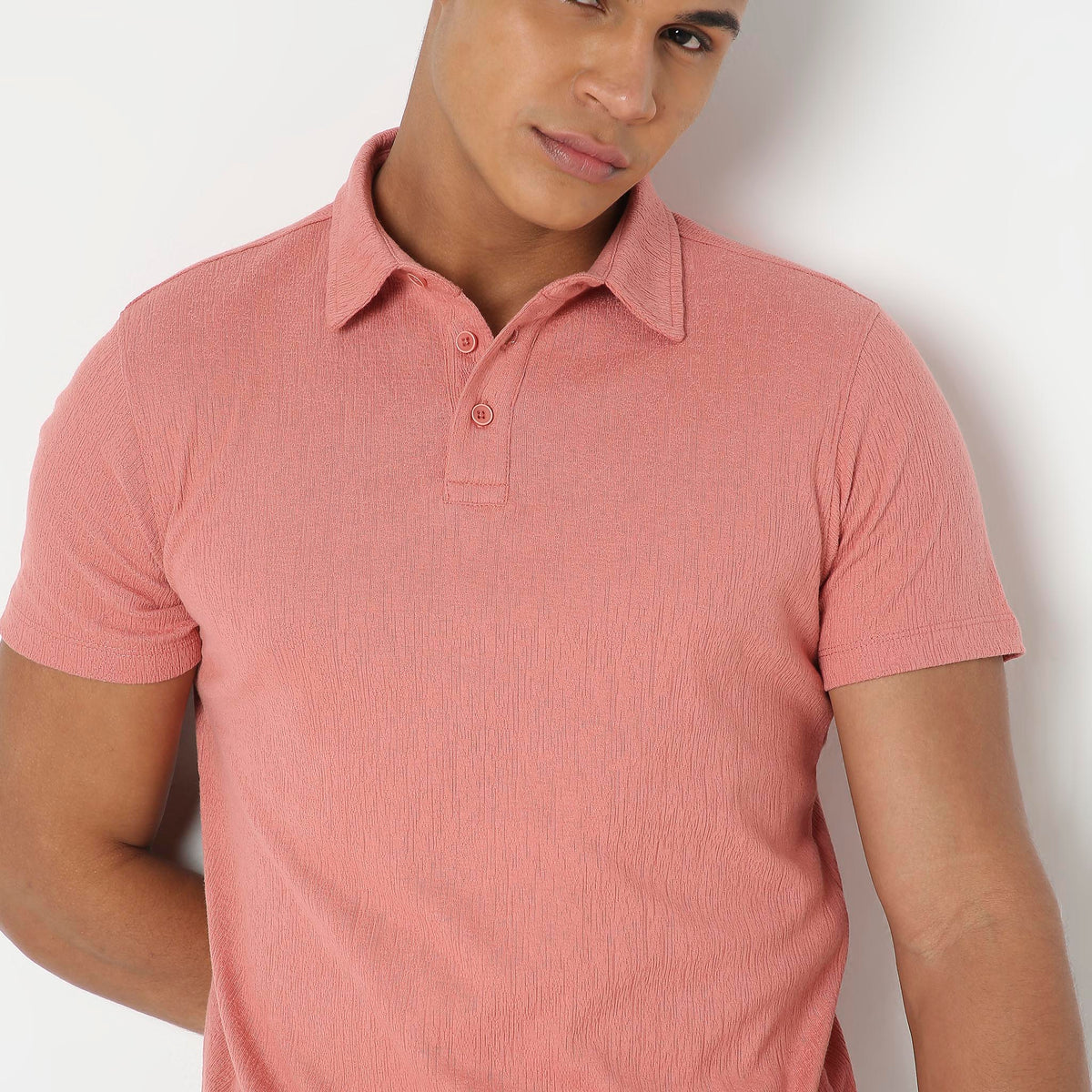 Regular Fit Structured Polo T-Shirt