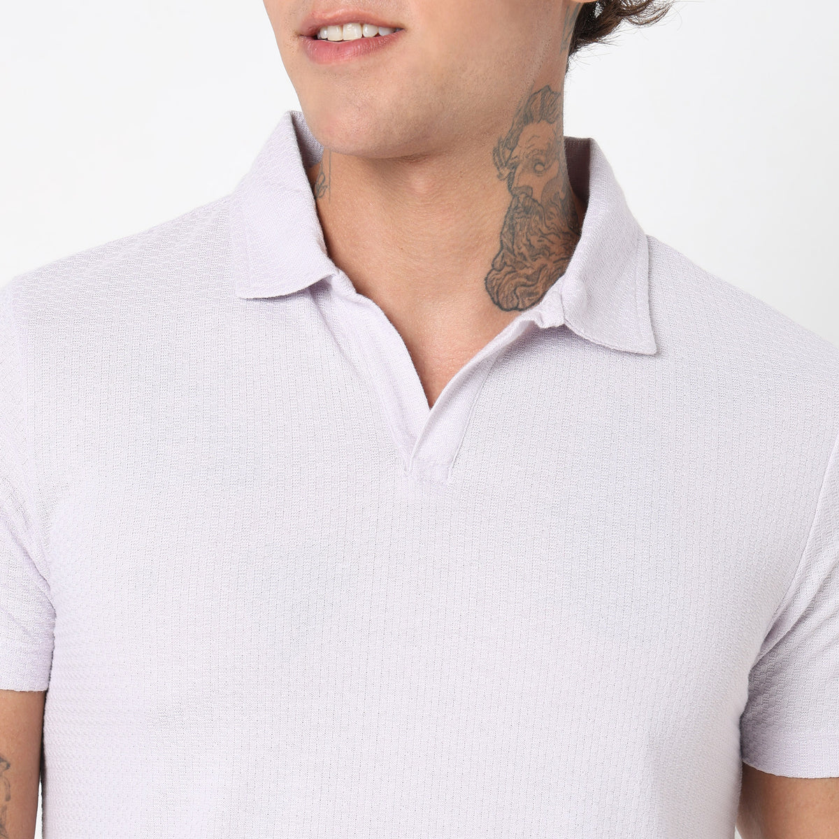 Regular Fit Structured Polo T-Shirt