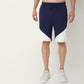 Regular Fit Color Block Mid Rise Shorts