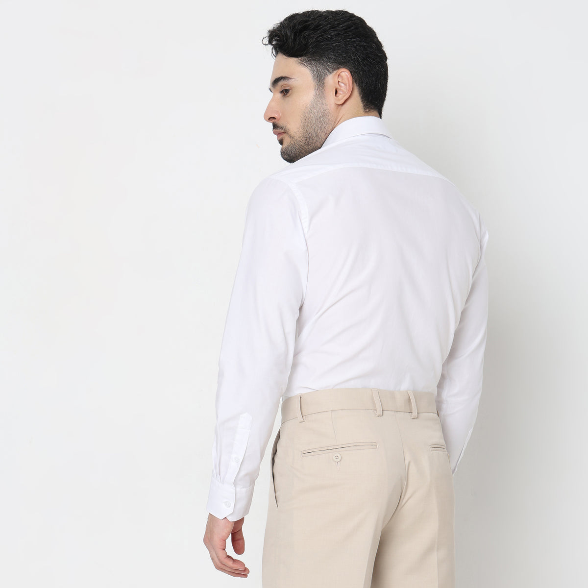 Slim Fit Solid Shirt