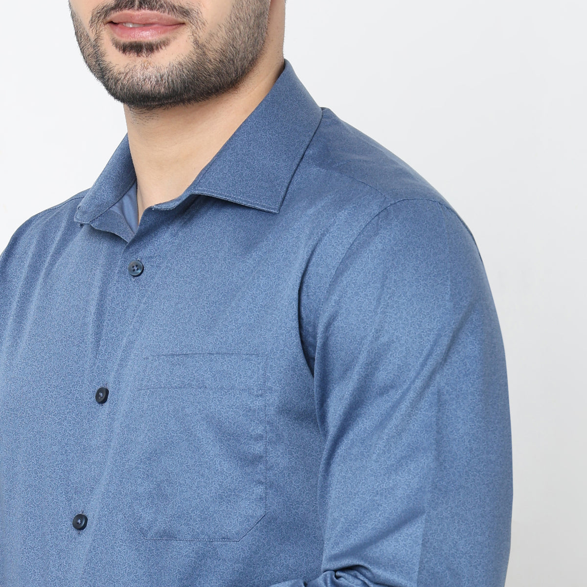 Regular Fit Solid Shirt