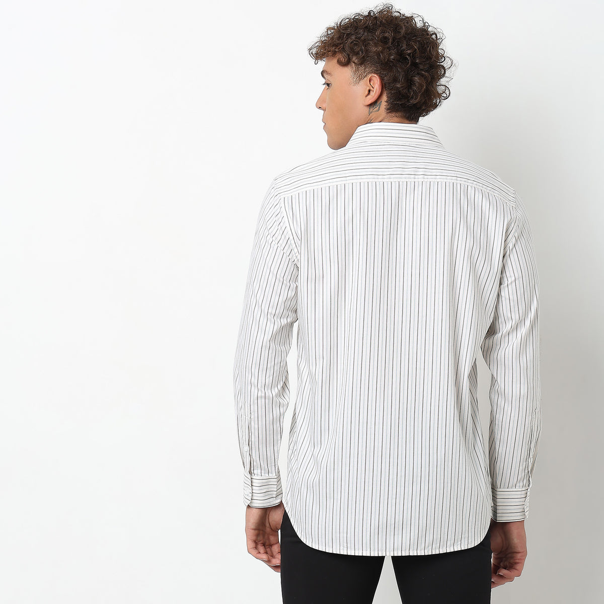 Regular Fit Striped Shirt