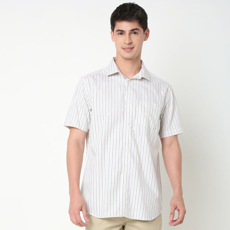 Regular Fit Striped Shirt