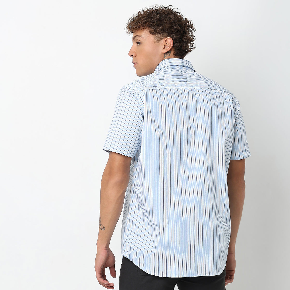 Regular Fit Striped Shirt