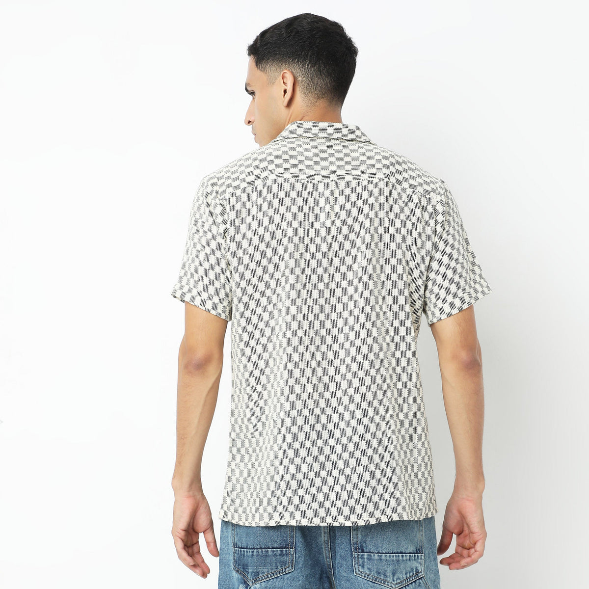 Regular Fit Structured Shirt