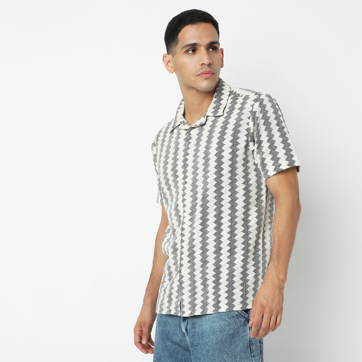 Regular Fit Structured Shirt
