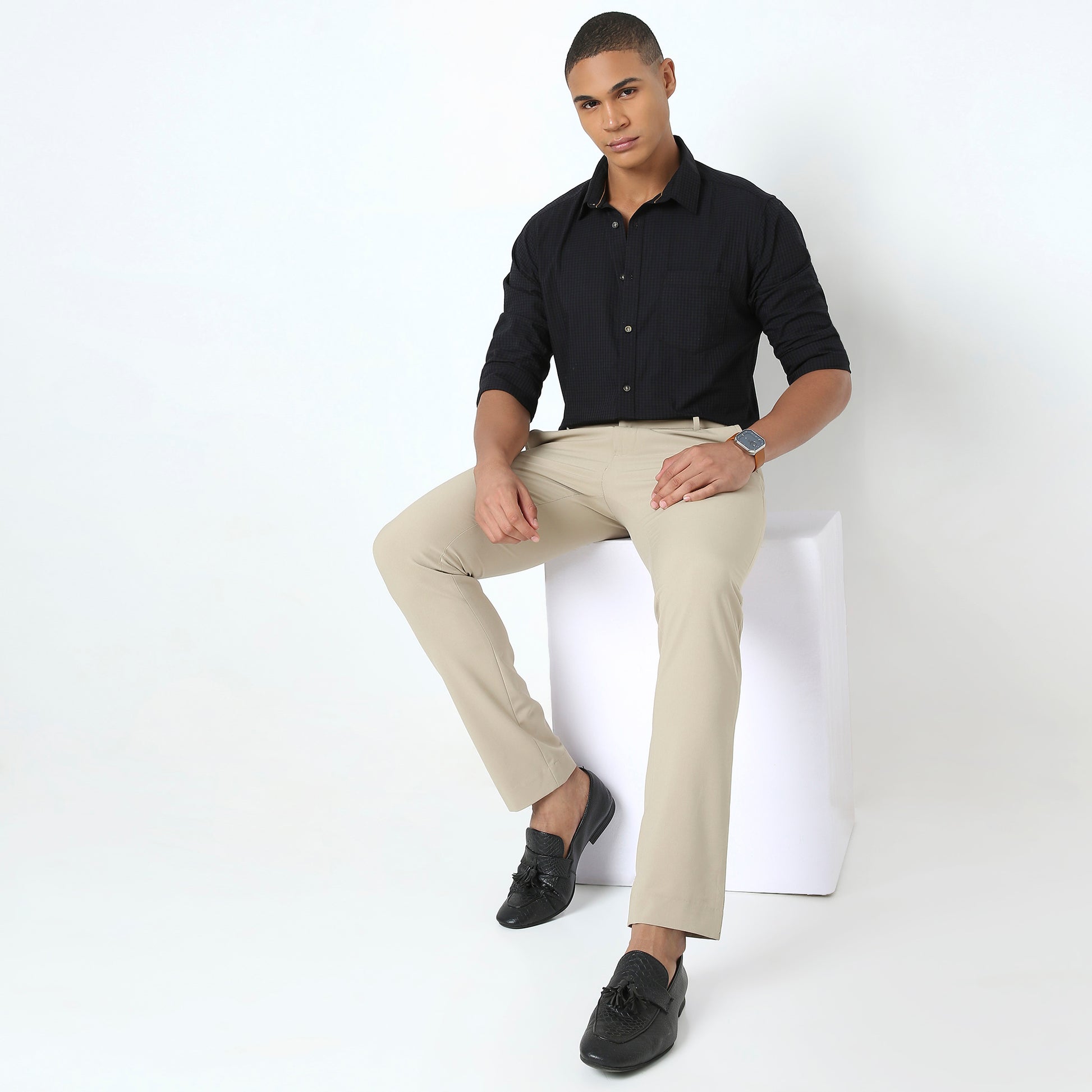 Regular Fit Checkered Shirt