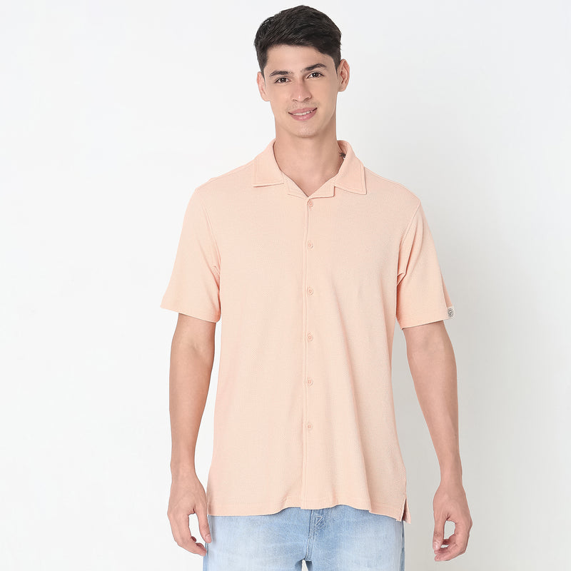 Regular Fit Structured Shirt