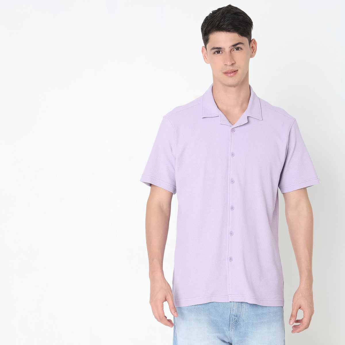 Regular Fit Structured Shirt