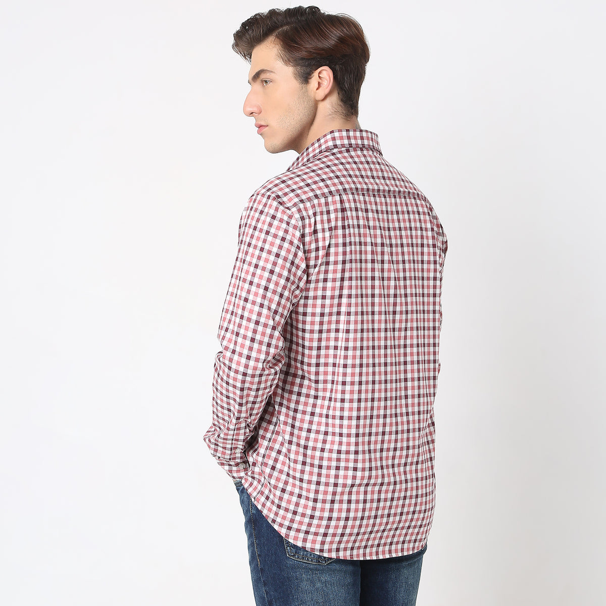 Regular Fit Checkered Shirt