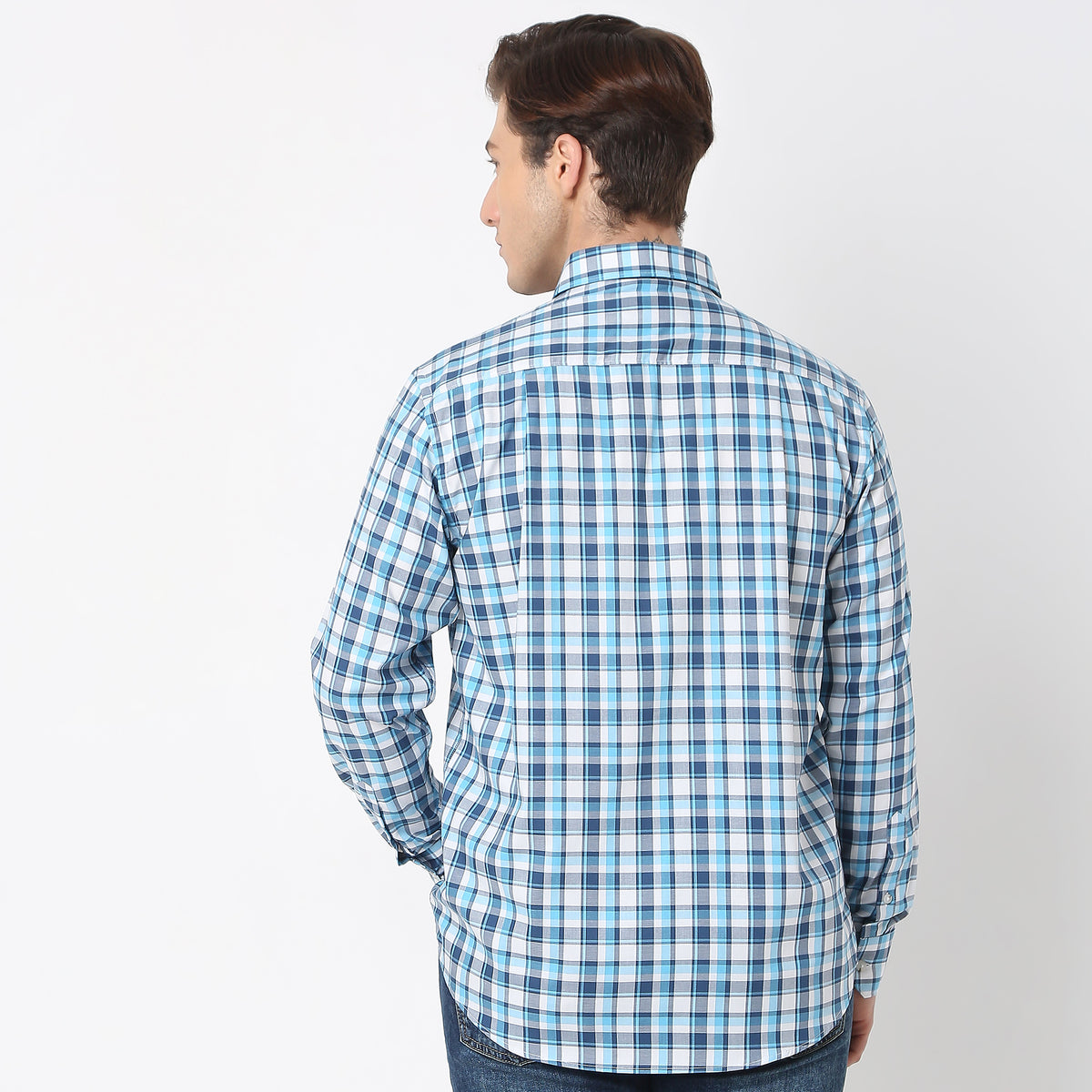 Regular Fit Checkered Shirt