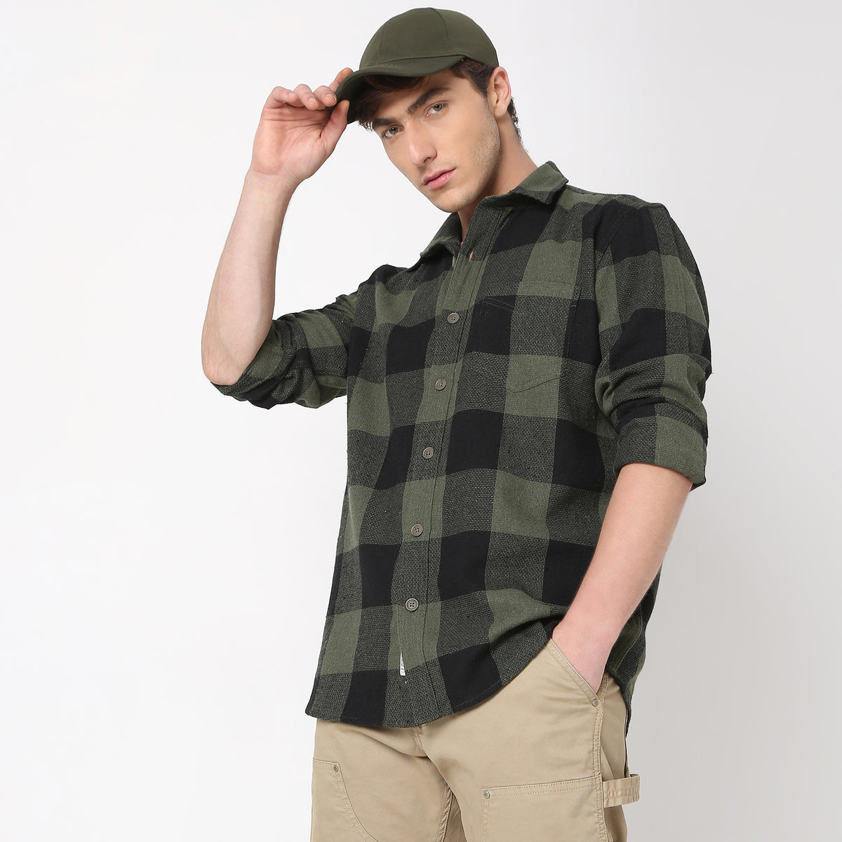 Regular Fit Checkered Shirt