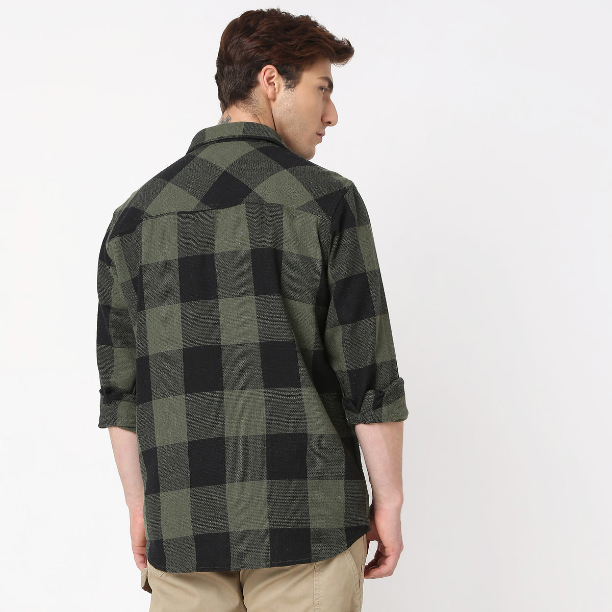 Regular Fit Checkered Shirt