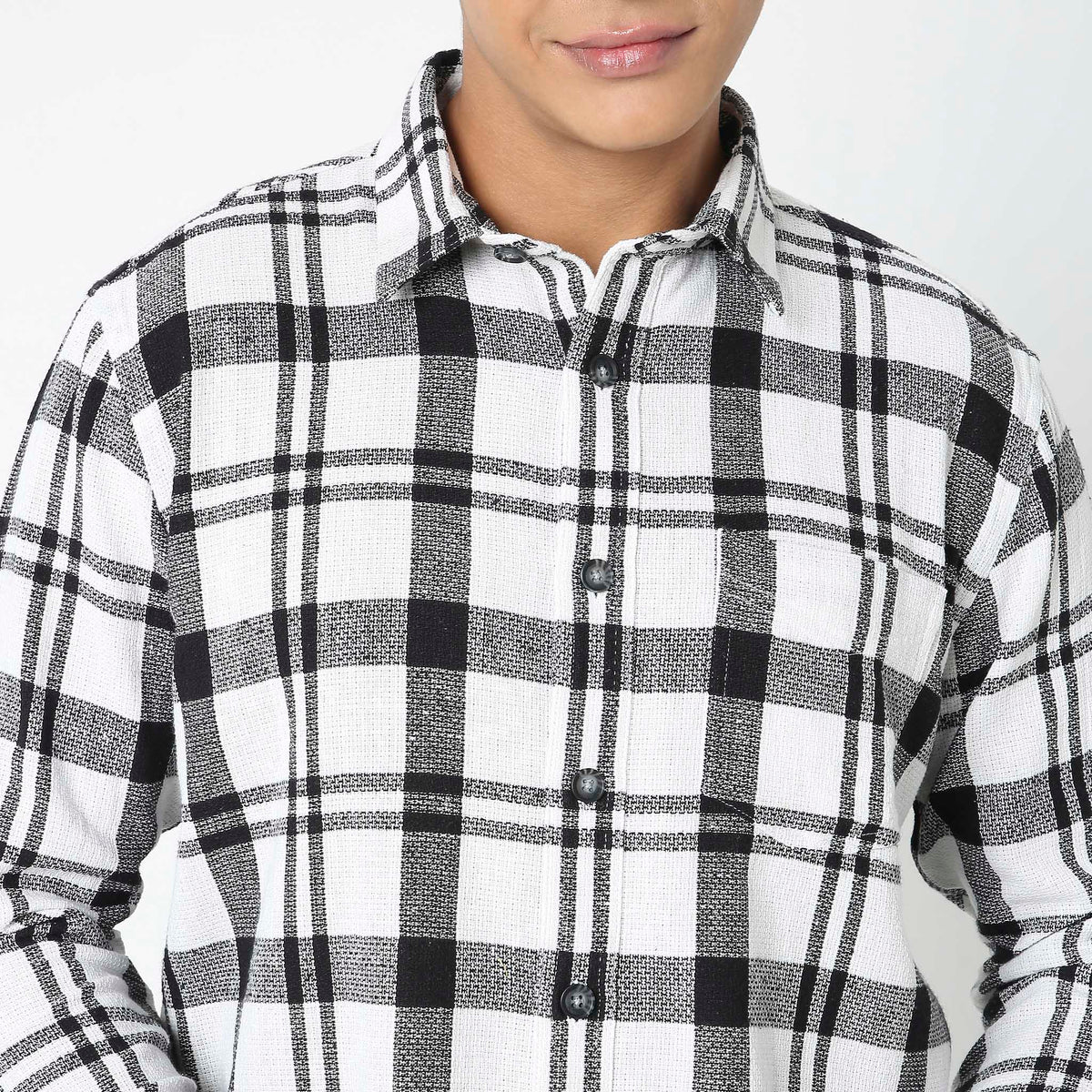 Regular Fit Checkered Shirt