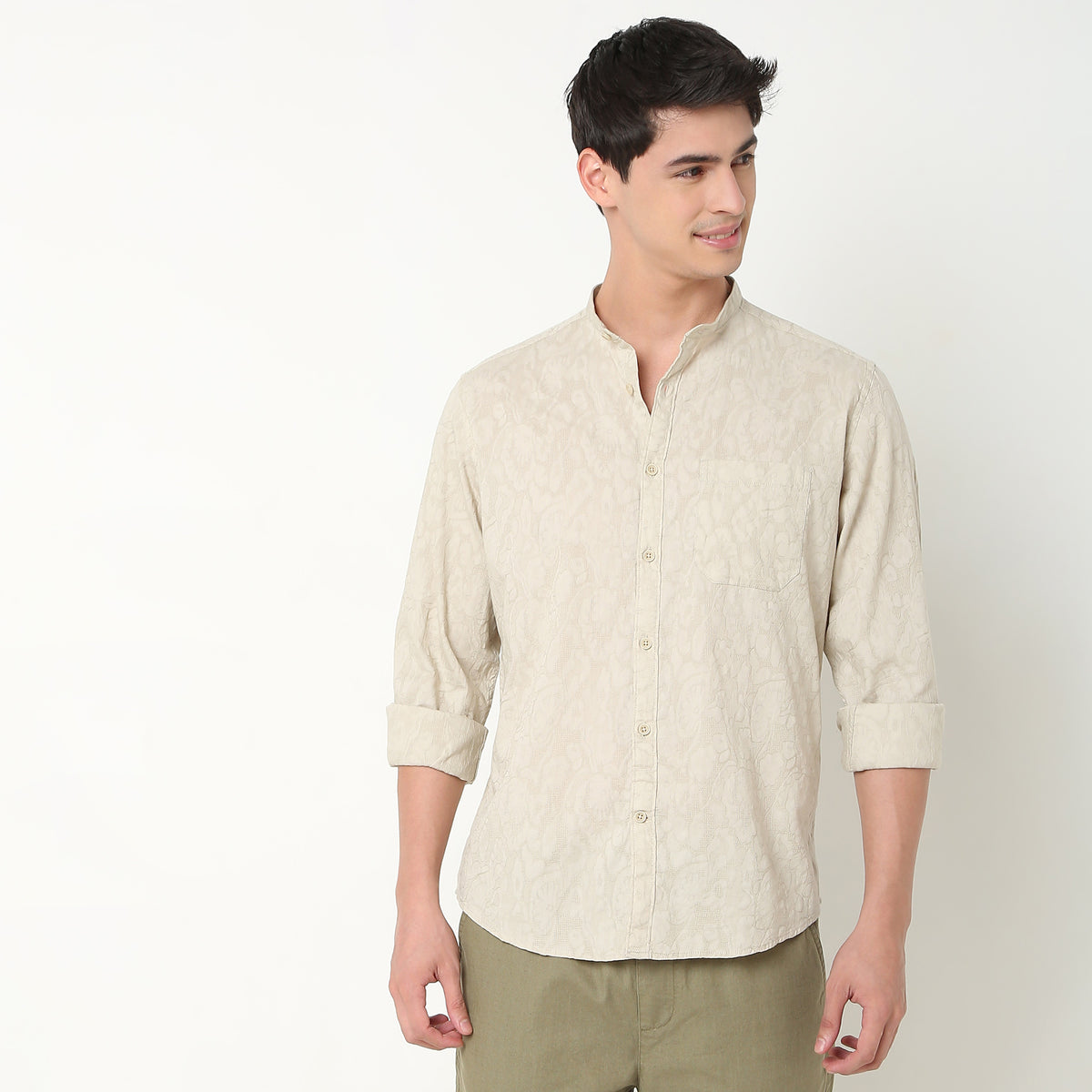 Regular Fit Structured Shirt